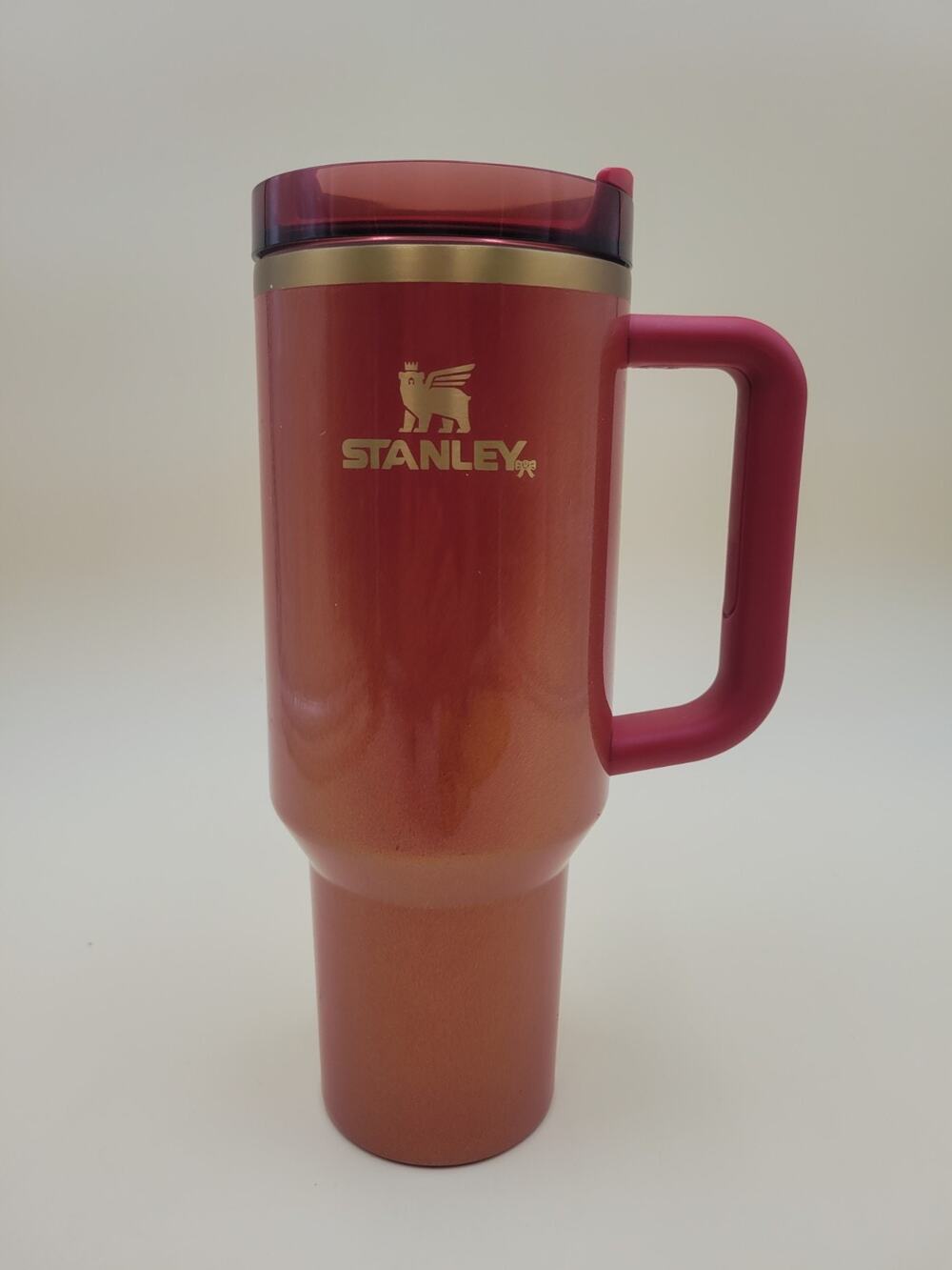 Stanley Scarlet Tinsel 40oz LIMITED EDITION Holiday Tumbler